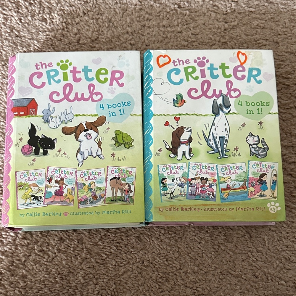 The Critter Club 4 Books in 1 Set
